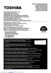 Toshiba RAV-SM802KRT-E Installationshandbuch