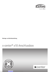 Kermi x-center X10 Betriebsanleitung