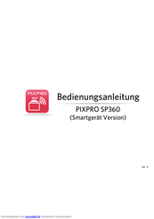 Kodak PIXPRO SP360 Bedienungsanleitung