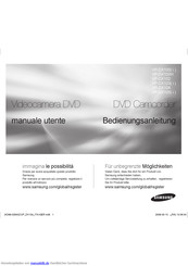 Samsung VP-DX104 Bedienungsanleitung