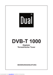 Dual DVB-T 1000 Bedienungsanleitung