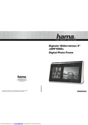 Hama DPF1000 - 92624 Bedienungsanleitung