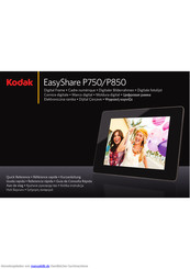 Kodak P 750 Benutzerhandbuch