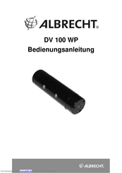 Albrecht DV 100 WP Bedienungsanleitung
