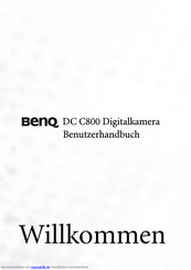 BenQ DC C800 Benutzerhandbuch
