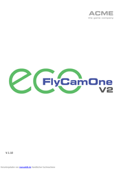CamOne FlyCamOne eco V2 Handbuch