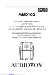 Audiovox MMD102 Bedienungsanleitung