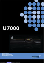 Univers by FTE U7000 Bedienungsanleitung