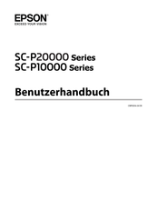 Epson SC-P10000 Series Benutzerhandbuch