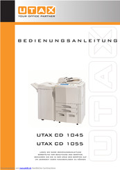 Utax CD 1055 Bedienungsanleitung