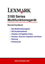 Lexmark 3100 Series Benutzerhandbuch
