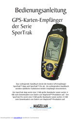 Magellan SporTrak Pro Handb Cher Manueller   266897 Sportrak Map Product 