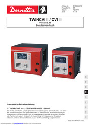 Desoutter TWINCVI II Benutzerhandbuch