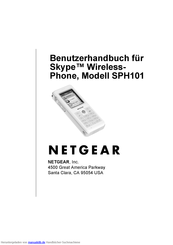 NETGEAR Skype SPH101 Benutzerhandbuch