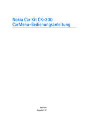 Nokia CK-300 Bedienungsanleitung