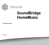 Pinnacle SoundBridge HomeMusic Anleitung