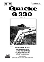 Quicke Q 330 Betriebsanleitung
