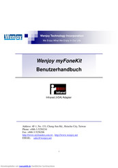 Infrared Wenjoy myFoneKit IrDA Benutzerhandbuch