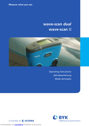 BYK wave-scan dual Betriebsanleitung