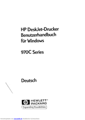 HP DeskJet-Drucker Benutzerhandbuch