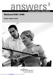 Fujitsu Answers2 D1605 Technisches Handbuch