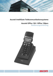 ASCOM Ascotel Office 130pro Bedienungsanleitung