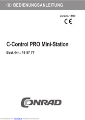 Conrad C-Control PRO Mini-Station Bedienungsanleitung