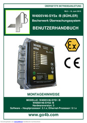 Buhler W4005V46-SYS1/B Benutzerhandbuch