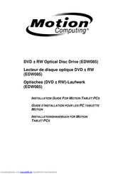 Motion Computing EDW085 Installationshandbuch