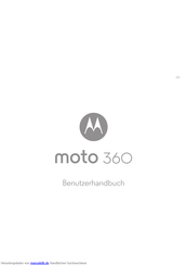 Motorola Moto 360 Benutzerhandbuch