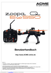 ACME Zoopa Q Evo550 Benutzerhandbuch