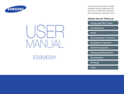 Samsung ES91 Handbuch
