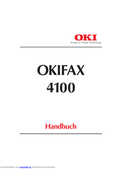 Oki OKIFAX 4100 Handbuch