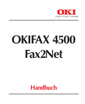Oki OKIFAX 4500 Fax2Net Handbuch