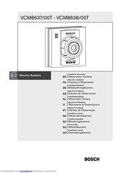 Bosch VCM8638/00T Installationshandbuch