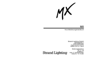 Strand Lighting MX Bedienungsanleitung