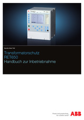 ABB RET650 Handbuch