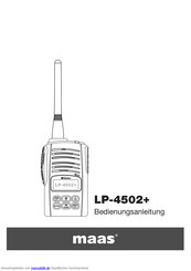 Maas LP-4502+ Bedienungsanleitung