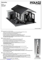 FALLER 331023 Weinkeller Anleitung