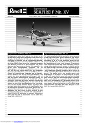 REVELL Supermarine SEAFIRE F Mk. XV Handbuch