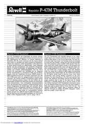 REVELL Republic P-47M Thunderbolt Handbuch
