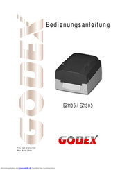 Godex EZ1105 Bedienungsanleitung