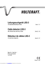 VOLTCRAFT LSG-3 Bedienungsanleitung