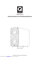 QAcoustics 3090C Benutzerhandbuch