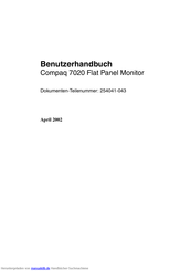 Compaq 7020 Benutzerhandbuch