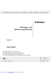 Dimplex SOLCU 1 Bedienungsanleitung