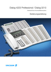 Ericsson Dialog 3213 Bedienungsanleitung