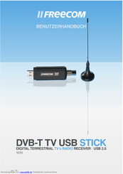 Freecom DVB-T USB STICK Benutzerhandbuch