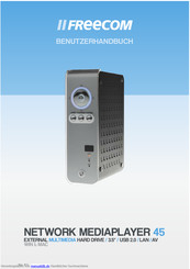 Freecom NETWORK MEDIAPLAYER 45 Benutzerhandbuch