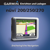 Garmin NUVI 200 Benutzerhandbuch
